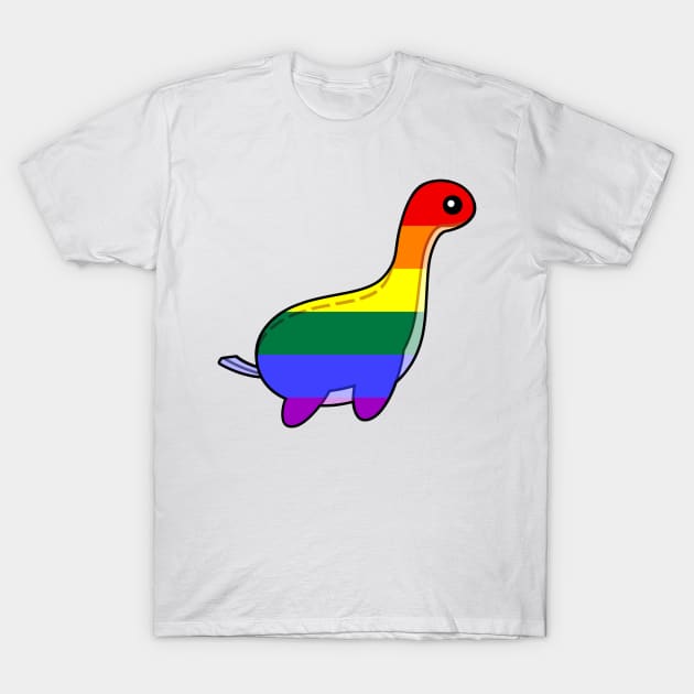 LGBTQ+ Nessie Apex Legends T-Shirt by gaypompeii